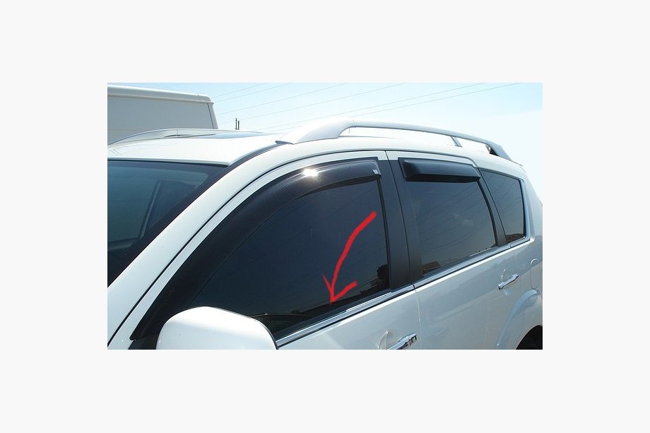 Mitsubishi Outlander 2006-2012 Encadrement de Vitres Image