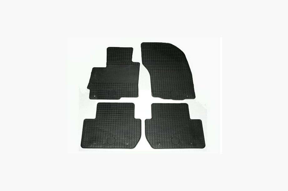 Mitsubishi Outlander 2012-2021 Tapis de sol en caoutchouc d'origine (4 pcs, Doma) Image