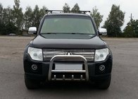 Mitsubishi Pajero Wagon IV 2006-2021 Pare-buffle QT006 (Inox) photo 1