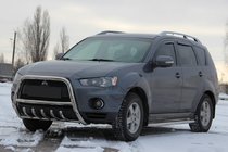 Mitsubishi Outlander 2006-2012 Pare-buffle WT Special (Inox) photo 1