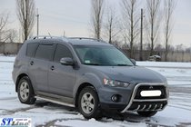 Mitsubishi Outlander 2006-2012 Pare-buffle WT Special (Inox) photo 3