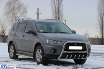 Mitsubishi Outlander 2006-2012 Pare-buffle WT Special (Inox) photo 4
