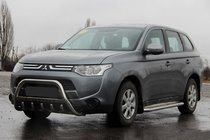 Mitsubishi Outlander 2012-2021 Pare-buffle WT004 (Inox) photo 1