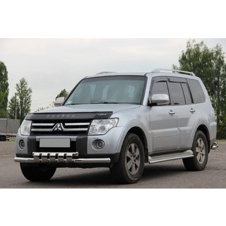 Protection Avant ST015 (Inox) Mitsubishi Pajero Wagon III 1999-2006 photo 1