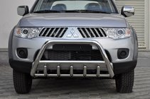 Mitsubishi L200 2006-2015 Pare-buffle WT003 (Inox) photo 1