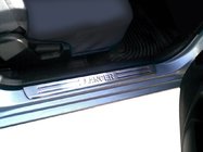 Mitsubishi Lancer 9 2004-2008 Seuils de porte OmsaLine (4 pcs, inox) photo 1