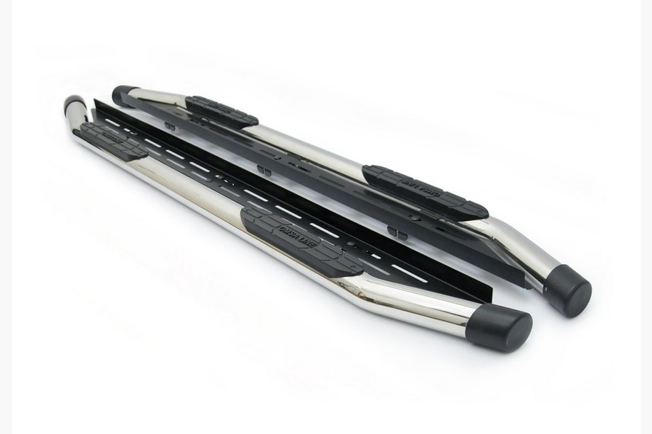 Nissan Navara/NP300 2016- Marchepieds Latéraux Amazon Inox (2 pcs, inox) 76 mm Photo 2