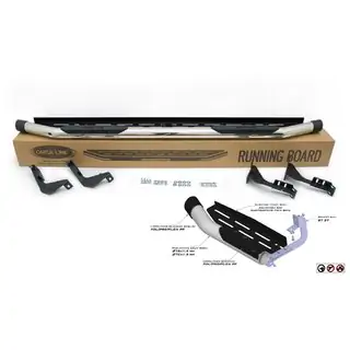Marchepieds Latéraux Amazon Silver (2 pcs, Inox) Toyota Hilux 2006-2015 photo 3