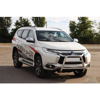 Pare-buffle WT022 Inox Mitsubishi Pajero Sport 2015- photo 1