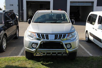 Mitsubishi L200 2015-2024 Pare-buffle WT003 (Inox) photo 2