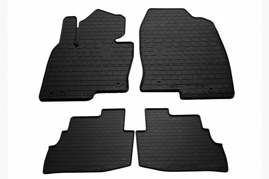 Mazda CX-9 2017- Tapis de sol en caoutchouc Stingray (4 pcs) Image