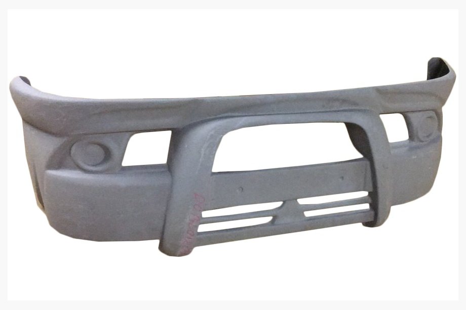 Fiat Doblo II 2010-2022 Lame de pare-chocs avant (complète, apprêtée pour peinture) Image