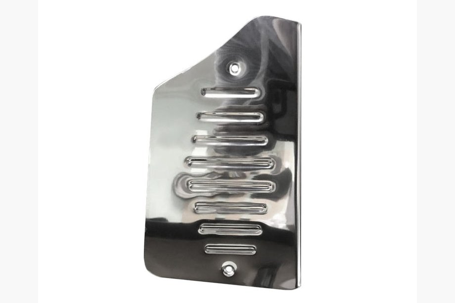 Nissan Qashqai 2007-2010 Couvre-repose-pied inox Image
