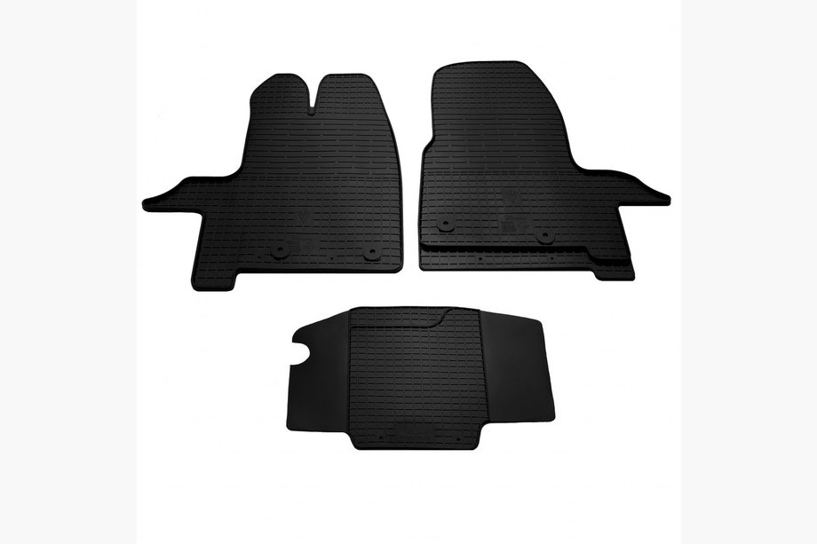 Ford Custom 2013-2022 Tapis en caoutchouc (3 pcs, Stingray Premium) Image