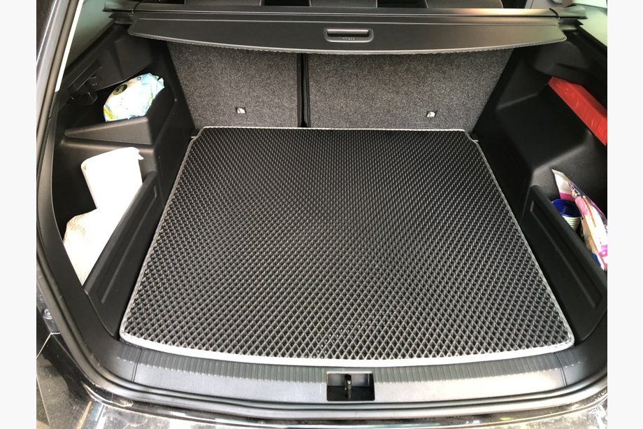 Skoda Fabia 2014-2021 Tapis de coffre (HB, EVA, Noir) Image