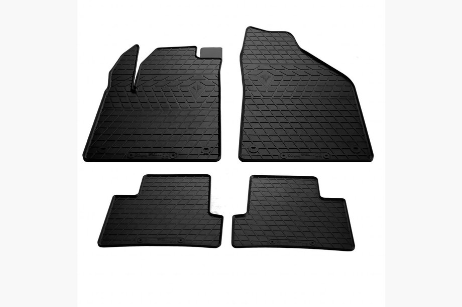 Jeep Cherokee KL 2013- Tapis en caoutchouc (4 pcs, Stingray Premium) Image