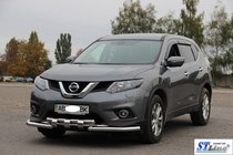 Nissan X-trail T32/Rogue 2014-2021 Protection Avant ST009-15 (Inox) photo 2