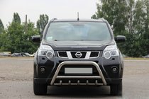 Nissan X-trail T31 2007-2014 Protection Avant WT003 (Inox) photo 1