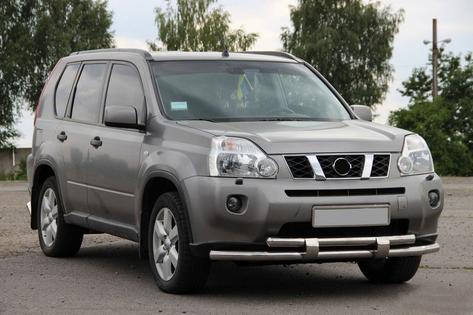 Protection Pare-Chocs Fibre Carbone Pour Nissan X-Trail T30 T31 T32 - Autocollant Anti-Rayures