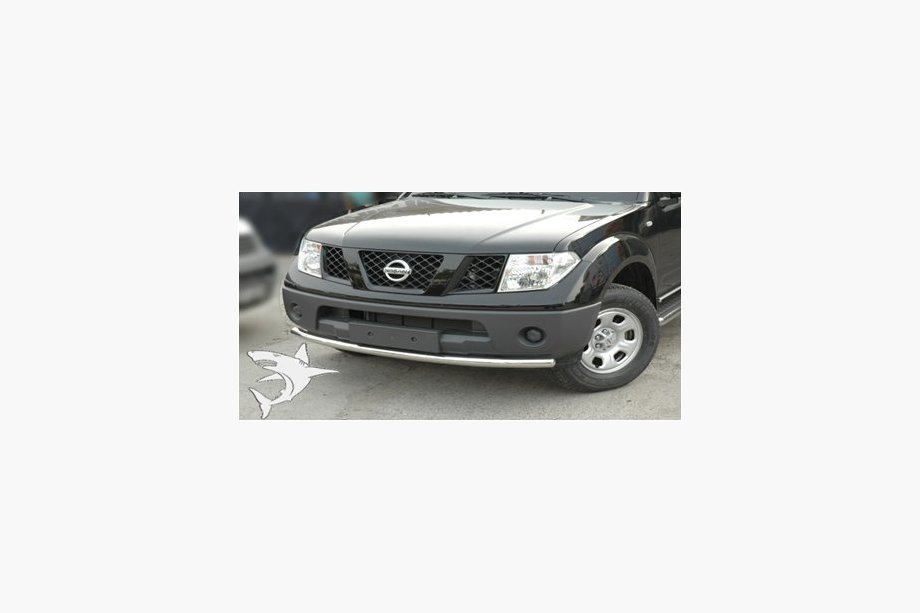 Nissan Navara 2006-2015 Protection Avant ST008 (Inox) Photo 6