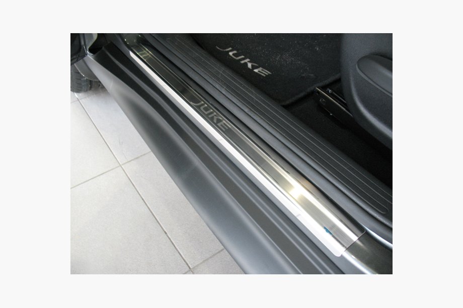 Nissan Juke 2010-2019 Seuils de Porte Nataniko (4 pcs, Inox) Image