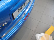 Nissan Note 2004-2012 Protection de pare-chocs arrière Nataniko (2005-2007, inox) photo 1