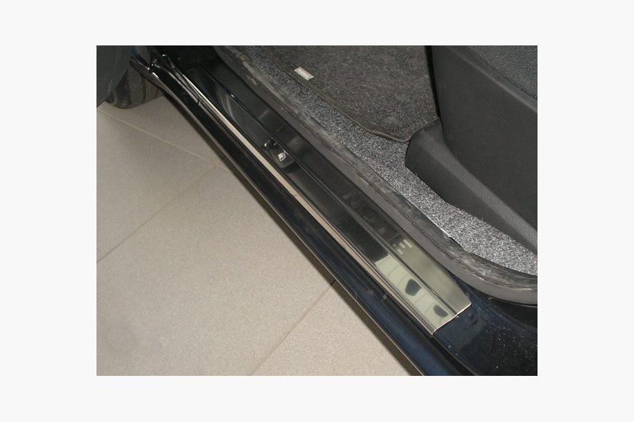 Nissan Note 2004-2012 Seuils de Porte Nataniko (4 pcs, Inox) Image