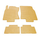 Nissan X-trail T32/Rogue 2014-2021 Tapis de sol en caoutchouc beige (4 pcs, Stingray Premium) photo 1