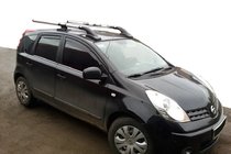 Nissan Note 2004-2012 Barres de toit Shark (2 pcs) photo 2