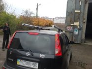 Nissan Note 2004-2012 Barres de toit Shark (2 pcs) photo 5