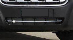 Renault Master 2011-2023 Baguette de pare-chocs en acier inoxydable photo 2