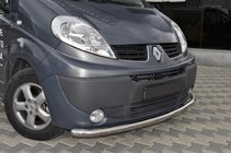 Opel Vivaro 2001–2015 Protection Avant ST008 (Inox) 60 mm photo 3