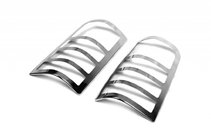 Peugeot Partner 1996-2008 Caches chromés pour feux arrière (2 pcs, inox) Carmos - Acier Inoxydable Turc photo 2