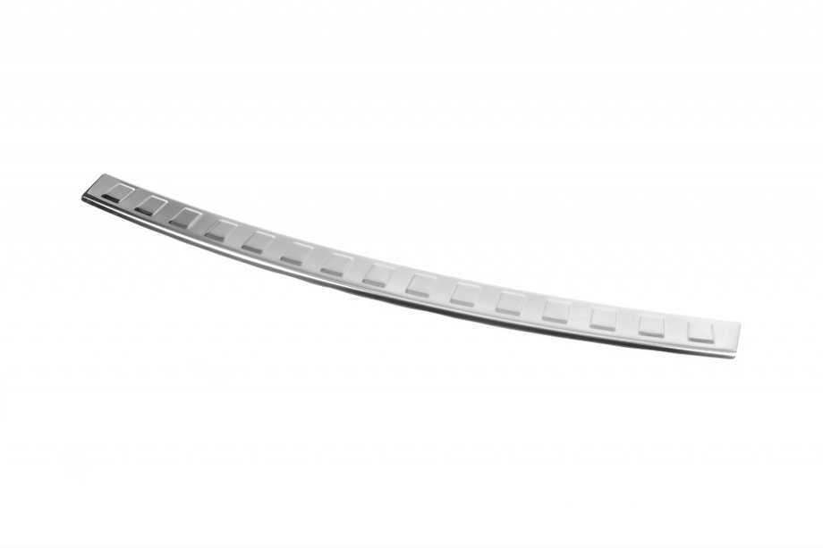 Audi A4 B8 2007-2015 Protection de pare-chocs arrière OmsaLine (AVANT, inox) Image