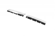 Fiat Doblo I 2005-2010 Couvre-calandre chromés (2 pcs, inox) Carmos - Acier Inoxydable Turc photo 2