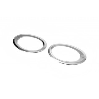 Caches pour antibrouillards (2 pcs, inox) photo 2