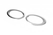 Ford Connect 2014-2021 Caches pour antibrouillards (2 pcs, inox) photo 2