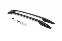 Nissan Qashqai 2007-2010 Barres de Toit Skyport BLACK photo 1