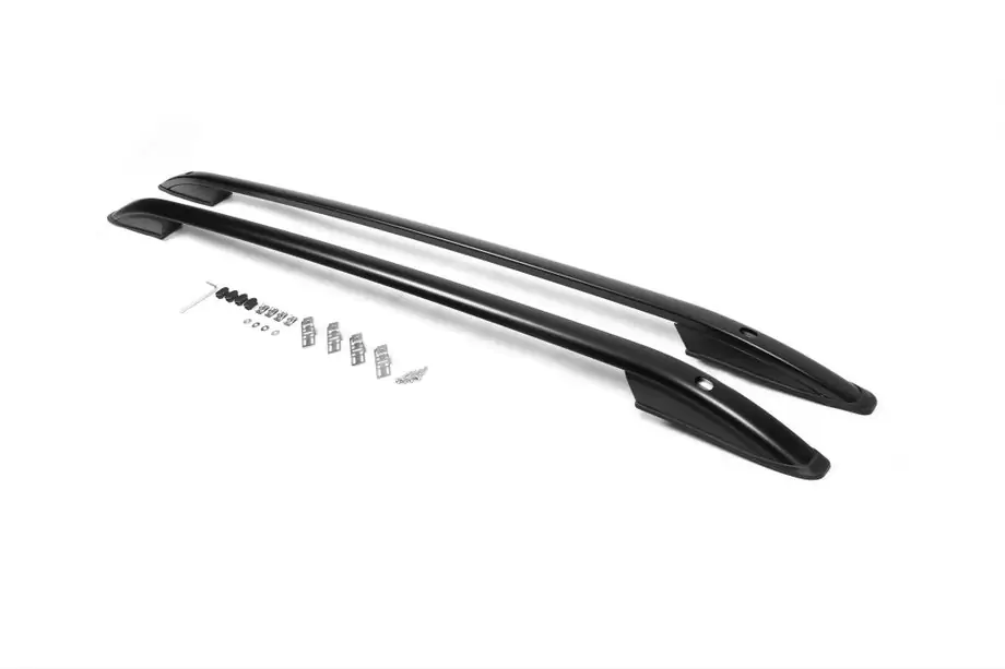Porsche Cayenne 2010-2017 Barres de toit Skyport (noires) Image