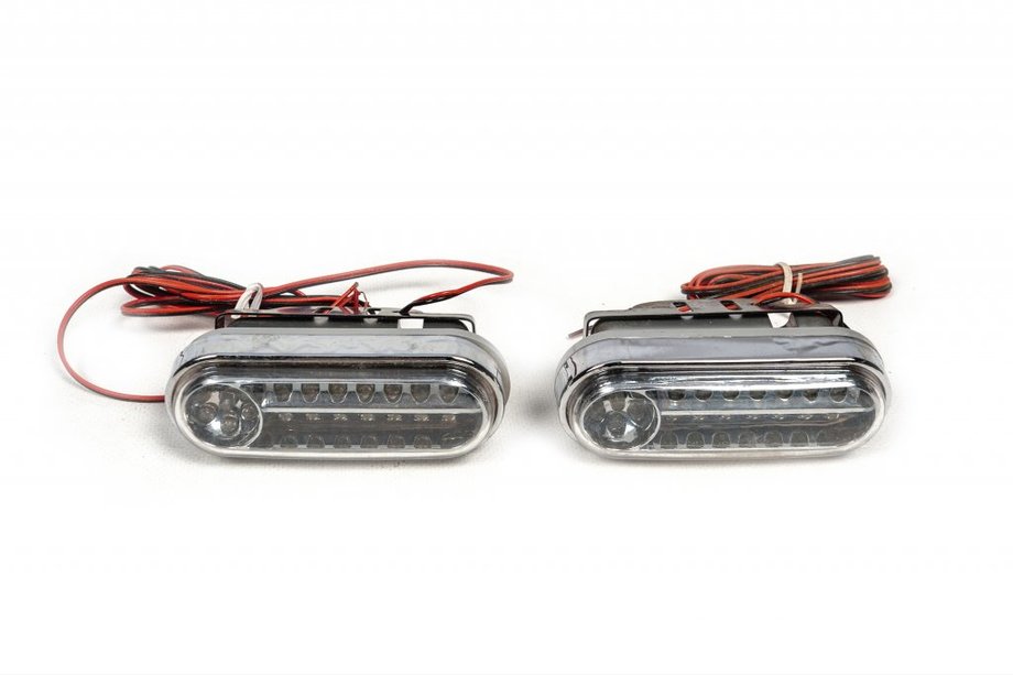 Phares LED DRL Bleu Image