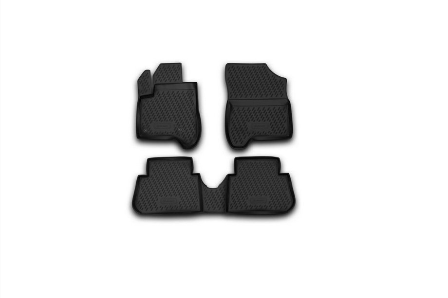 Citroen C-3 Picasso 2010-2017 Tapis de sol en caoutchouc (4 pcs, Novline) Photo 1