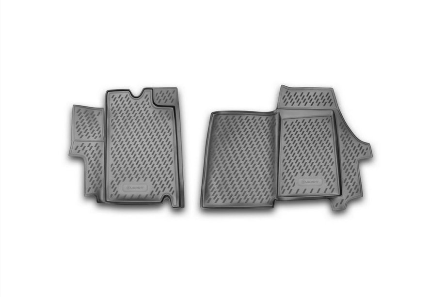 Citroen Jumper 2007-2025 Tapis de sol en caoutchouc (2 pcs, Novline) 2007↗ Photo 1