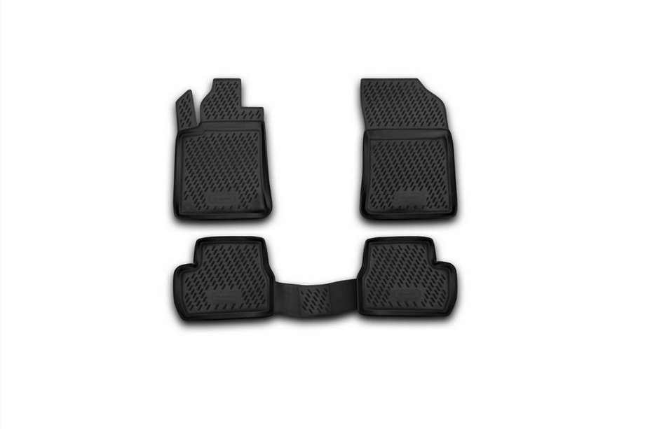 Citroen C-3 2009–2016 Tapis de sol en caoutchouc (4 pcs, Novline) Image
