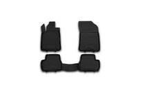 Citroen C-1 2005-2014 (2010↗) Tapis de sol en caoutchouc (4 pcs, Novline) photo 1