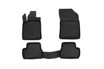 Citroen DS-3 2009-2016 Tapis de sol en caoutchouc (4 pcs, Novline) photo 1