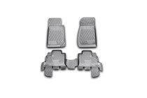 Jeep Wrangler 2007-2017 Tapis de Sol en Caoutchouc (Novline) photo 1