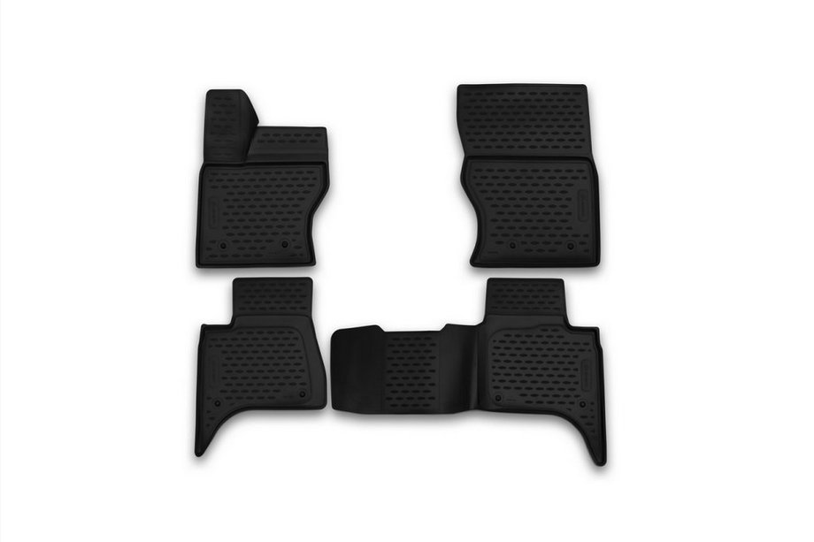 Range Rover IV L405 2013-2021 Tapis de sol en caoutchouc 3D pour interieur (4 pcs, Novline) Variante 2 Photo 1