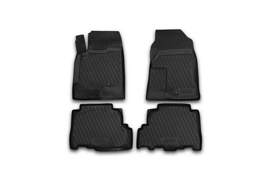 Opel Antara 2006-2017 Tapis de sol caoutchouc interieur (4 pcs, Novline) Variante 2 Image
