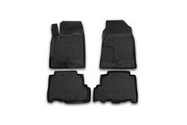 Opel Antara 2006-2017 Tapis de sol caoutchouc interieur (4 pcs, Novline) Variante 2 photo 1