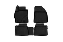 Toyota Corolla 2013-2019 (2016↗) Tapis de sol en caoutchouc 3D pour habitacle (4 pcs, Novline) photo 1